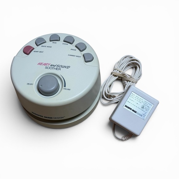 Sharper Image Other - Sharper Image Heart and Sound Machine Soother 6 Sounds Baby Tested & Working Mom